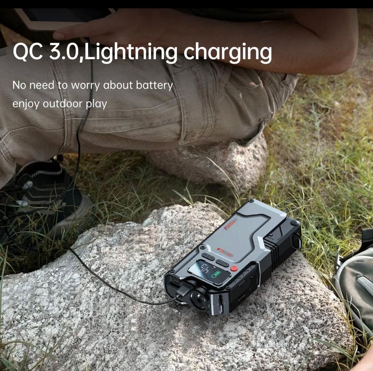 🚗 AVVIATORE AUTO DI EMERGENZA 16.000 MA