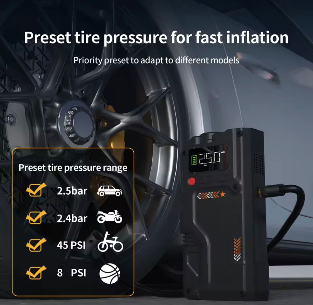 🚗 AVVIATORE AUTO DI EMERGENZA 16.000 MA