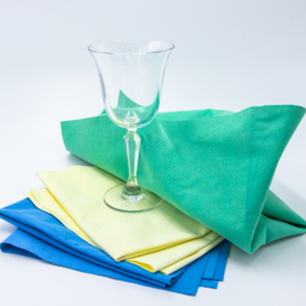 (3 Pezzi) Panno Cristal Microfibra: Efficienza e Versatilità in un Solo Prodotto