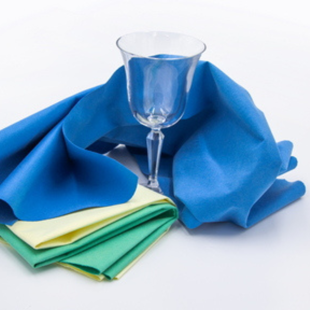 (3 Pezzi) Panno Cristal Microfibra: Efficienza e Versatilità in un Solo Prodotto