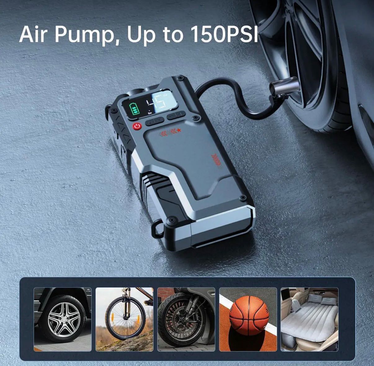 🚗 AVVIATORE AUTO DI EMERGENZA 16.000 MA