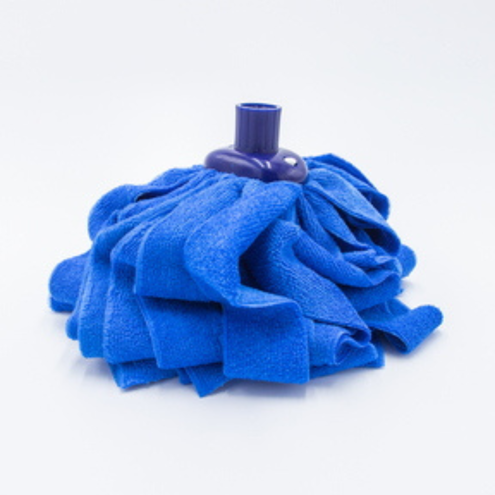 (3 Pezzi) Mop Professionale Capri in Microfibra: Pulizia Efficace e Rapida