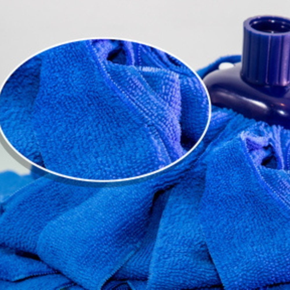 (3 Pezzi) Mop Professionale Capri in Microfibra: Pulizia Efficace e Rapida