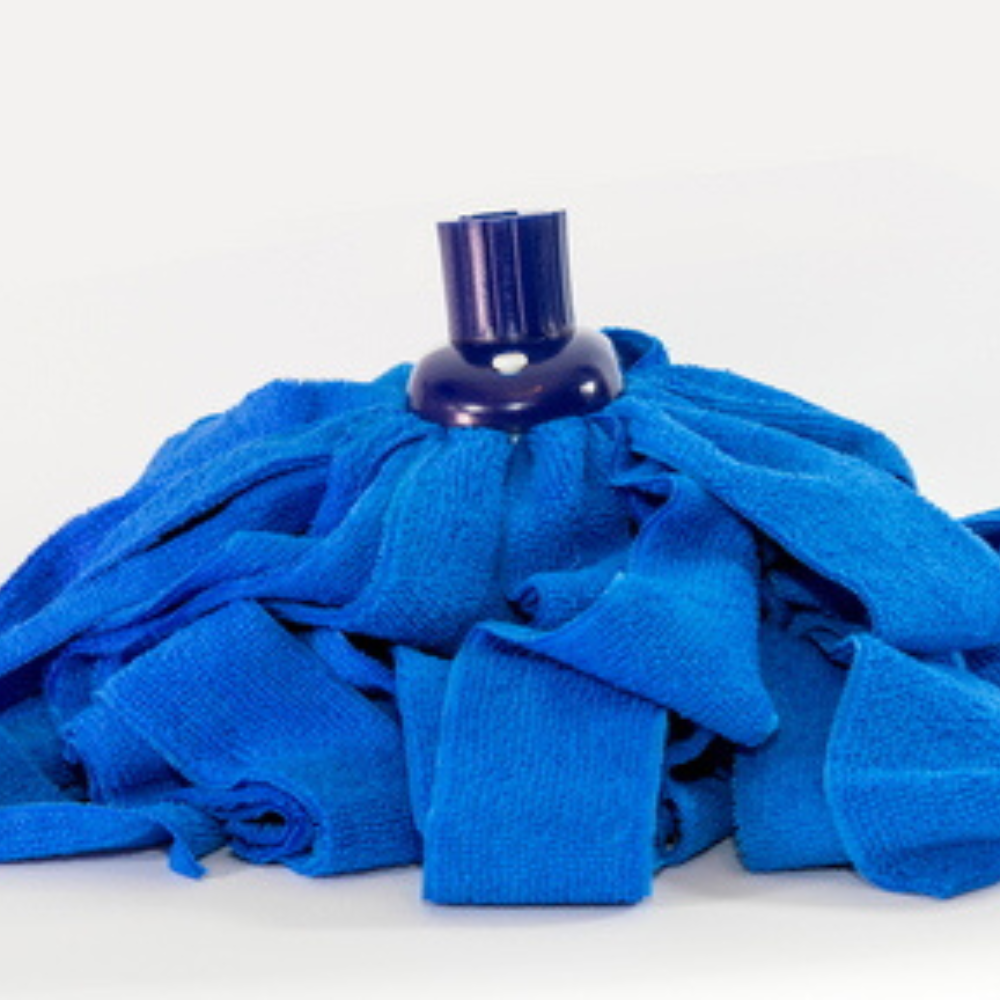 (3 Pezzi) Mop Professionale Capri in Microfibra: Pulizia Efficace e Rapida