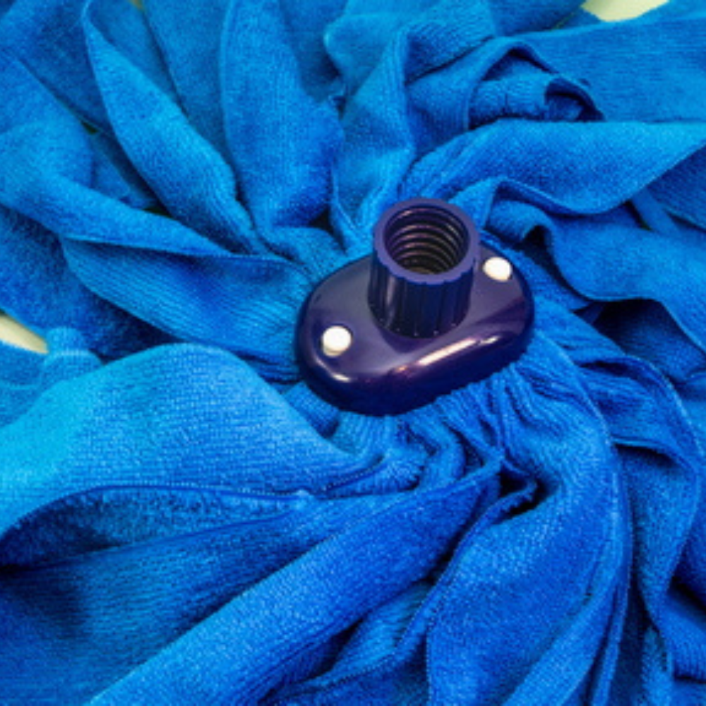 (3 Pezzi) Mop Professionale Capri in Microfibra: Pulizia Efficace e Rapida