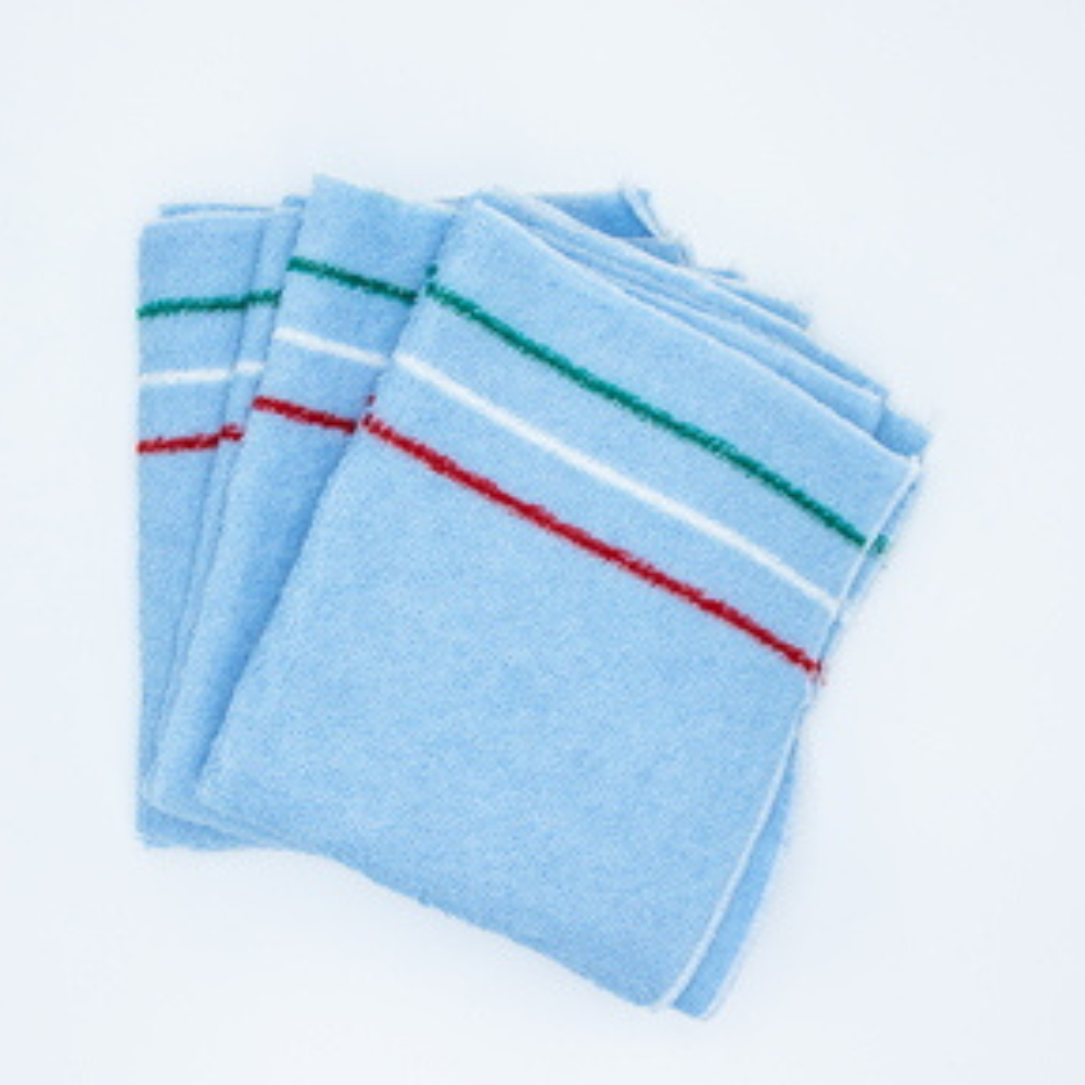 (6 Pezzi) Panno Riccio Block Clean&Wipe: Pulizia Delicata, Potenza Incredibile