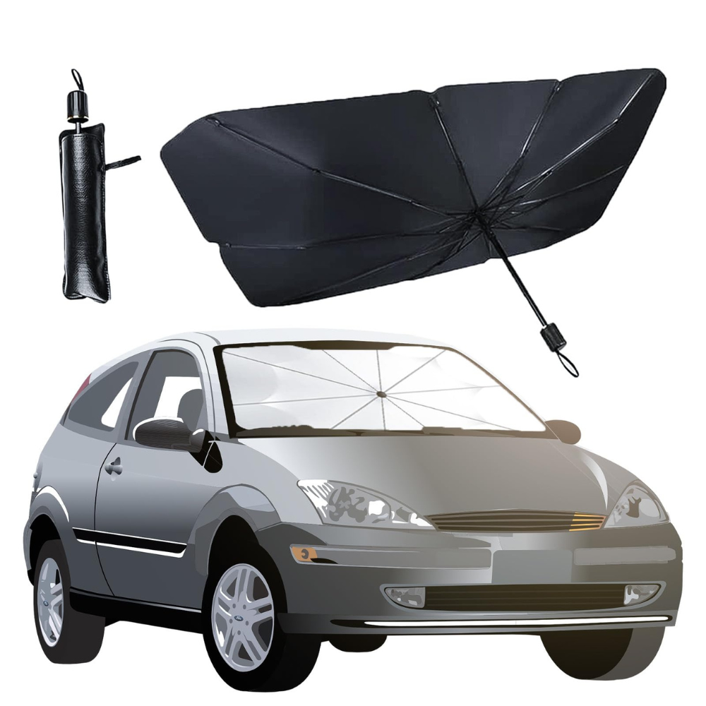 ☀️ 2 Parasole per Auto a Ombrello