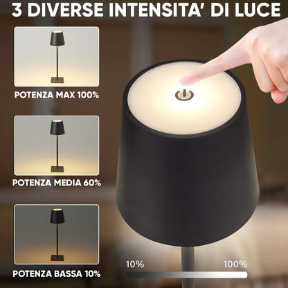 Lampada Led Touch - Vari Colori