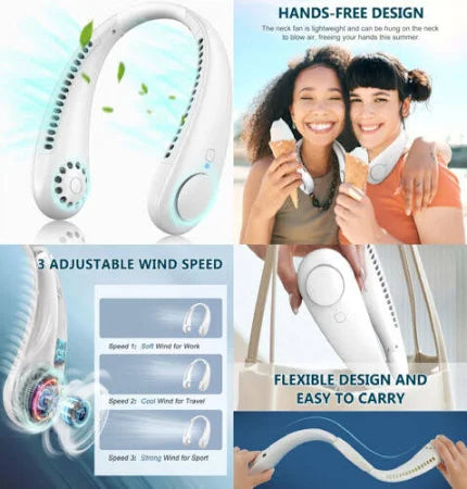 🌀 Ventilatore da Collo Portatile Mulin